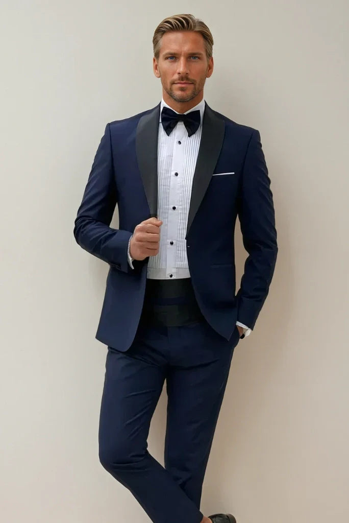 Men Two Piece Tuxedo Suit Perfect For Groom Wedding Suit Gala Parties Suit & Gift For Him
