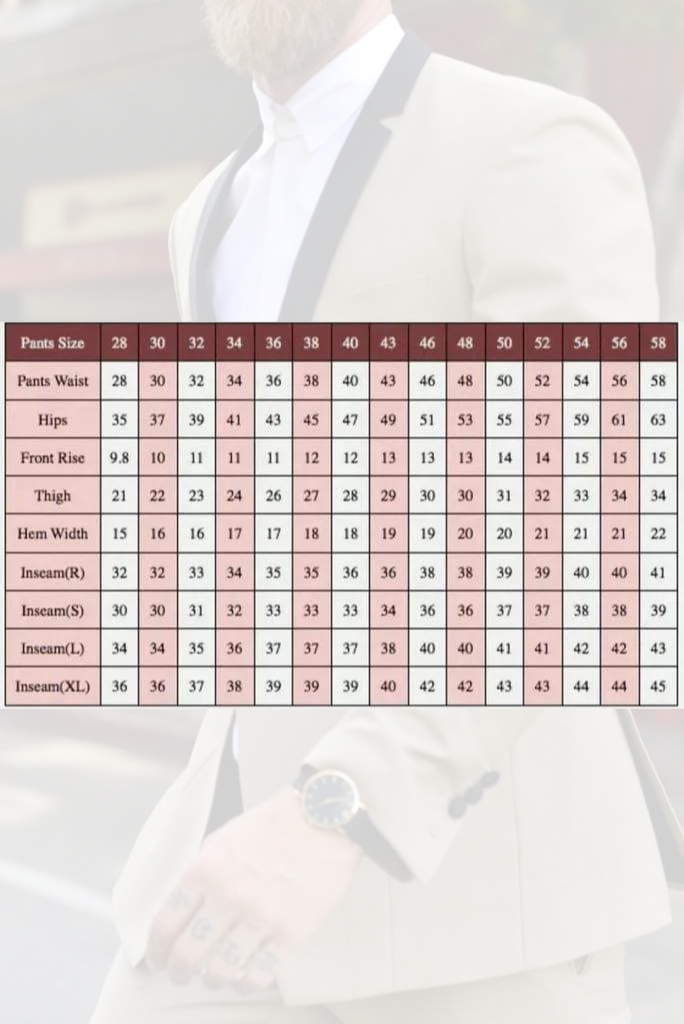 Men Off White Double Breasted Premium Suit Two Piece Slim Fit Suit Tailoring Suit For Him