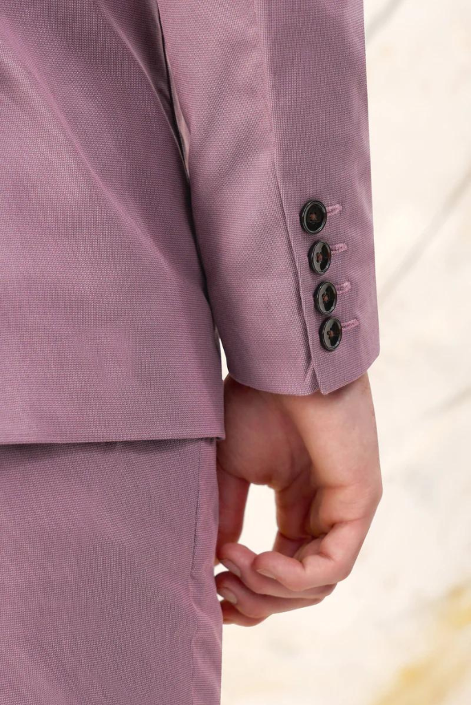 Mans Double Breasted 2 Piece Suit Slim Fit Suit Formal Fashion Bespoke Men's Wear For Him