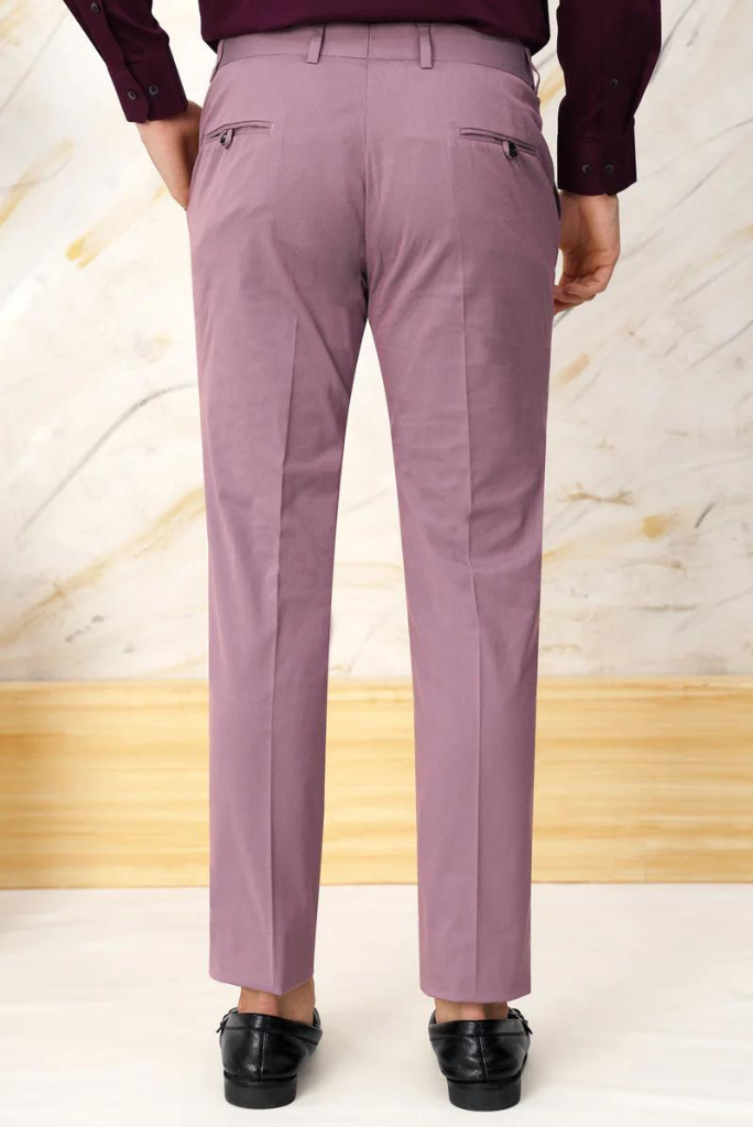 Man Classic Office Pant Elegant Trouser Wedding New Stylish Pants Groom Mens Bespoke Gift For him